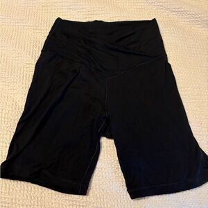 Aerie crossover bike shorts